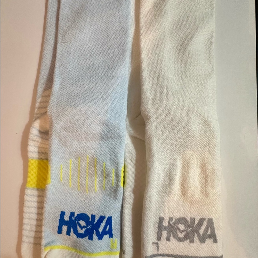 HOKA Time To Fly Unisex Crew Socks, 2-pairs Bundle, NWOT MEDIUM